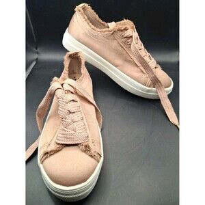 Rock And Candy Rose/Gold Lace Up Shoes Sneakers Woman’s Size 7.5